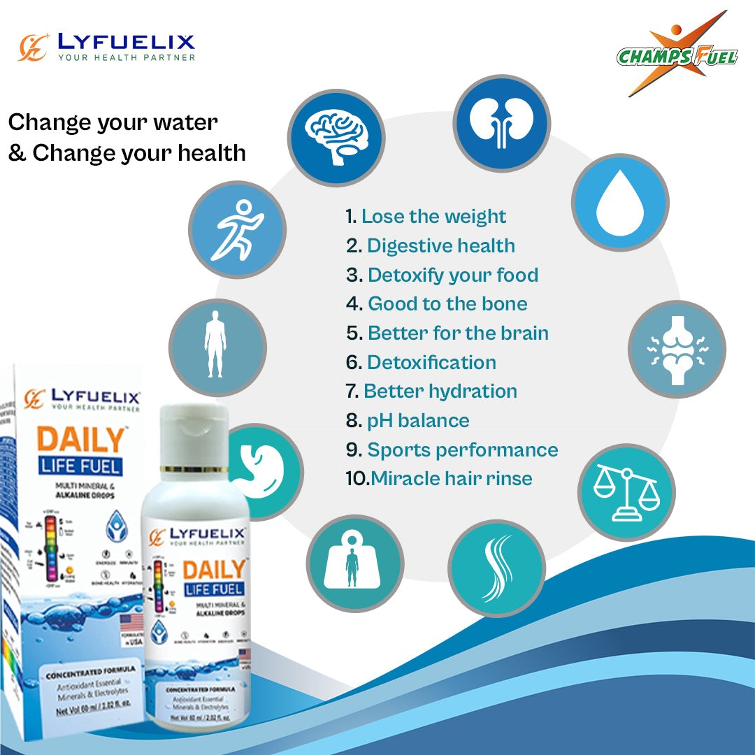 Daily Life Fuel Multi Mineral & Alkaline Drops